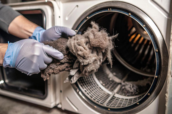 Dryer vent cleaning